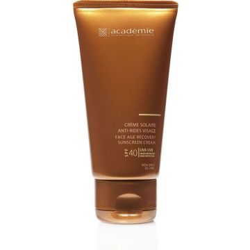 Crema de fata Academie Bronzecran Antirid cu protectie solara  SPF40 50ml