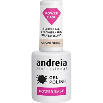 Полупостоянна основа за нокти Andreia Power Base Coat Nude 10.5мл