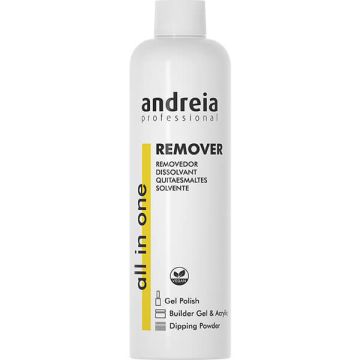 Лакочистител за полупостоянен лак за нокти Andreia All in One Remover 250мл