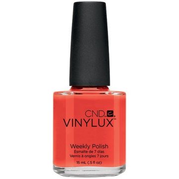 CND Vinylux Weekly Polish 112 Electric Orange 15 ml