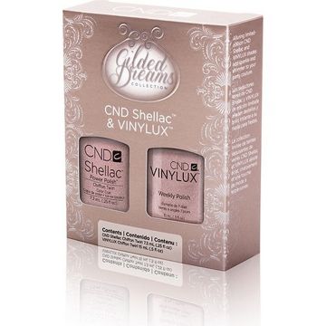 CND Kit Vinylux Nail Polish &amp; Shellac Semi-Permanent Nail Polish  Chiffon Twirl 2x15ml