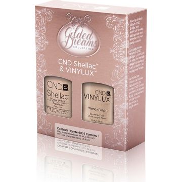CND Kit Vinylux Nail Polish &amp; Shellac Semi-Permanent Nail Polish Grand Gala 2x15ml