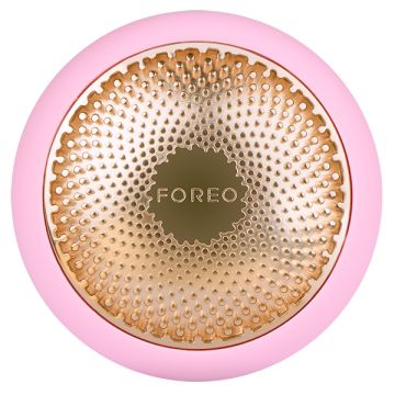 Уред за терапия за лице Foreo UFO Pearl Pink за усилване на ефекта от маската