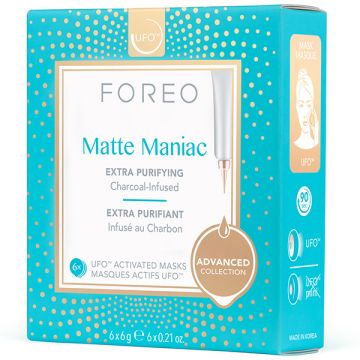 Masca de fata Foreo UFO Advanced Collection Matte Maniac matifianta 6x6g