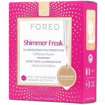 Face Mask Foreo UFO Advanced Collection Shimmer Freak 6x6g