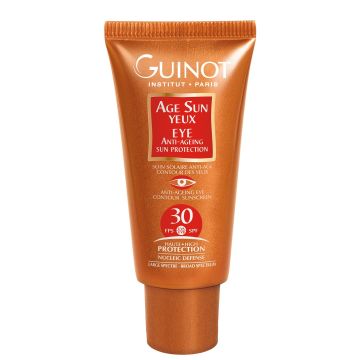 Crema pentru ochi cu protectie solara FPS 30 Guinot Age Sun Yeux Protective 15ml