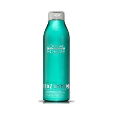 Sampon extra-energizant pentru barbati L'Oreal Professionnel Homme Energic, 250ml