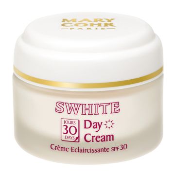 Crema de fata Mary Cohr Swhite Eclaircissante FPS30 anti-pete cu efect de luminozitate 50ml