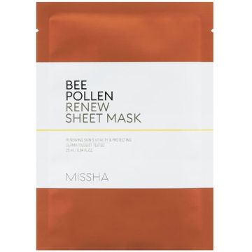 Masca de fata Missha regenaratoare cu polen de albine 25ml