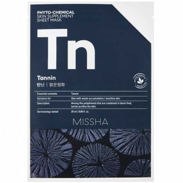 Masca de fata Missha Phytochemical Skin Supplement purificatoare 25ml