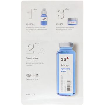 Face Mask Missha 3 steps 15+22+1.5g