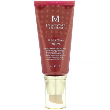 BB Cream Missha Perfect Cover SPF42/PA+++ Light Beige 50ml