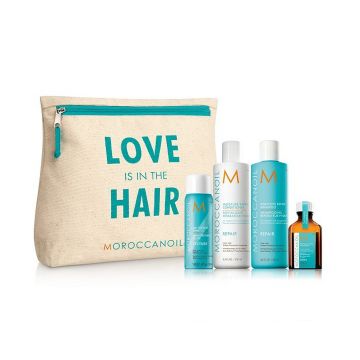 Set de par Moroccanoil Love is in the Hair 600ml