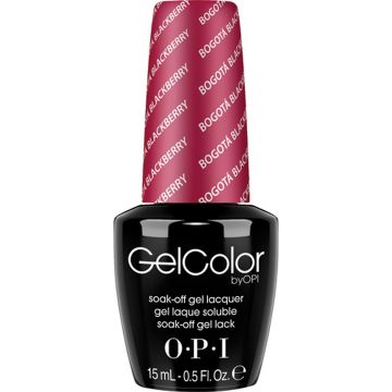 Opi Gelcolor Bogota Blackberry Féltartós gél lakk  15ml