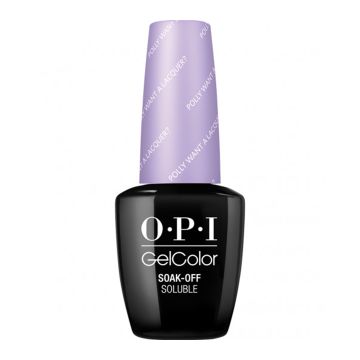 Лак за нокти полутраен Opi Gelcolor Polly Want A Lacquer? 15мл
