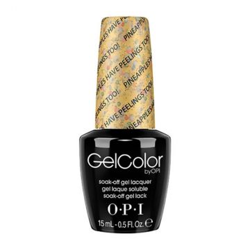 Лак за нокти полутраен Opi Gelcolor Pineapples Have Peel. Too!15мл