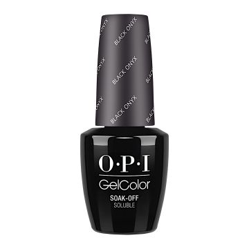 Opi Gelcolor Black Onyx Féltartós körömlakk 15ml