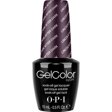 Opi Gelcolor Semipermanent Nail Polish Lincoln Park After Dark 15ml