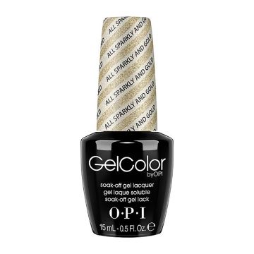 Лак за нокти полутраен Opi Gelcolor All Sparkly And Gold15мл