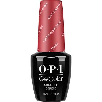 Opi Gelcolor Love Is In My Cards Féltartós körömlakk 15ml