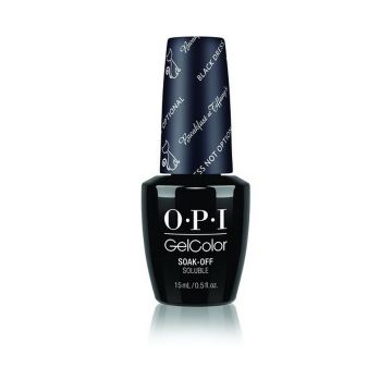 Opi Gelcolor Black Dress Not Optional Féltartós körömlakk15ml