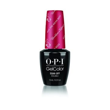 Opi Gelcolor Got The Mean Reds Féltartós körömlakk  15ml