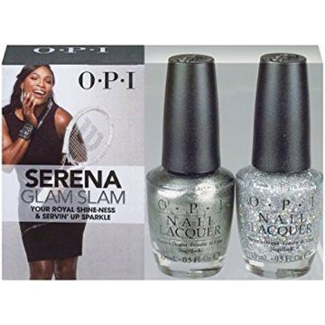 Opi Nail Lacquer Your Royal Shine Ness &amp; Servin Up Sparkle Kit 2x15ml