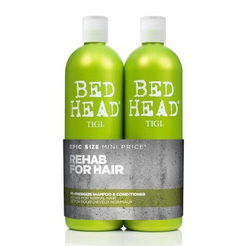 Tigi Bed Head Urban Anti-dotes Re-Energize Tween Duo (Shampoo 750ml &amp; Conditioner 750ml)