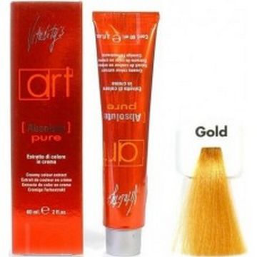 Permanent Hair Dye Vitality&#039;s Art Absolute with Pure Gold ammonia 60 ml