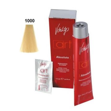 Vitality&#039;s Art Absolute permanent hair dye with Natural 1000 Ultralight ammonia 100ml