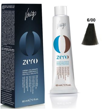Vitality&#039;s New Zero Cream 6/00 60ml ammonia-free hair dye
