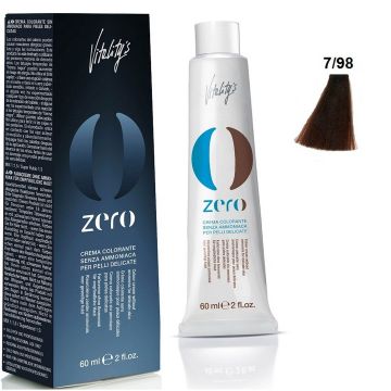 Ammonia-free hair dye Vitality&#039;s Tinta New Zero 7/98 60 ml