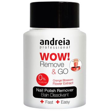 Nail remover Andreia Wow Remover&Go 75ml
