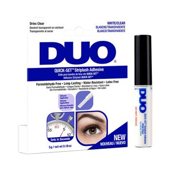 Duo Brush On Műszempilla ragasztó átlátszó ecsettel 5g