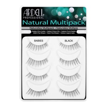 Комплект Изкуствени мигли Ardell Natural Multipack Babies Black