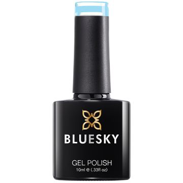 Bluesky Semi-Permanent Nail Polish UV Blue Splash 10ml