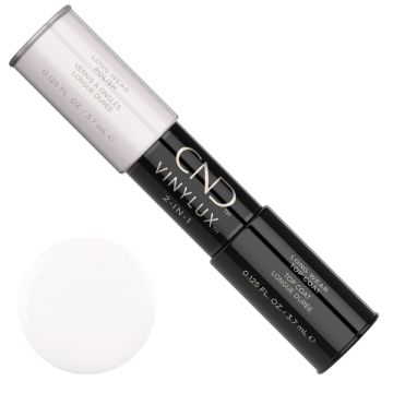 CND Vinylux Nail Polish 2in1 Top&amp;Cream Puff 2x3.7ml