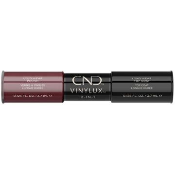CND Vinylux Nail Polish 2in1 Top&amp;Decadence 2x3.7ml
