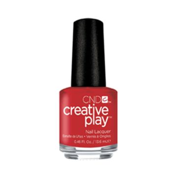 Lac de unghii clasic CND Creative Play Red Y To Roll 13.6 ml