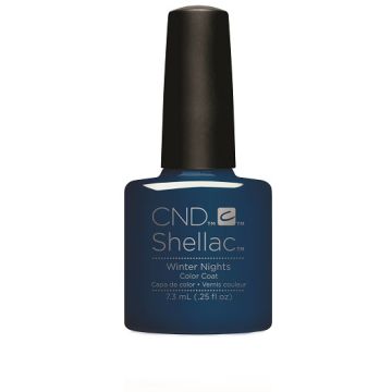 CND Shellac Glacial Illusion Semi-Permanent Nail Polish Winter Nights 7.3ml
