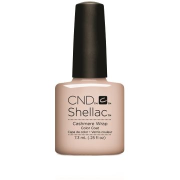 CND Shellac Glacial Illusion Semi-Permanent Nail Polish Cashmere Wrap 7.3ml