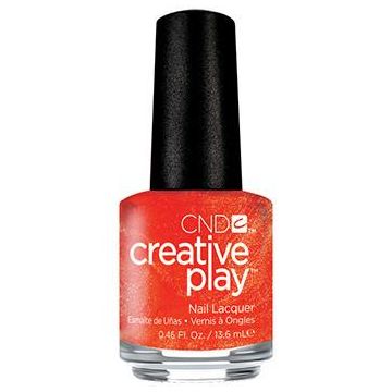 CND Creative Play Gel Semi-Permanent Nail Polish #421 Orange You Curious 15ml