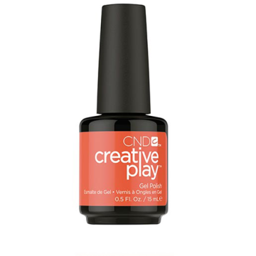 CND Creative Play Gel Semi-Permanent Nail Polish Tangerine Rush #499 15 ml