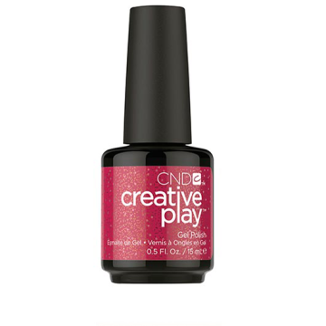 CND Creative Play Gel Semi-Permanent Nail Polish Revelry Red #486 15 ml