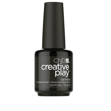 CND Creative Play Gel Semi-Permanent Nail Polish Black Forth #451 15ml