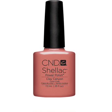 CND Shellac Semi-Permanent Nail Polish Clay Canyon7.3ml