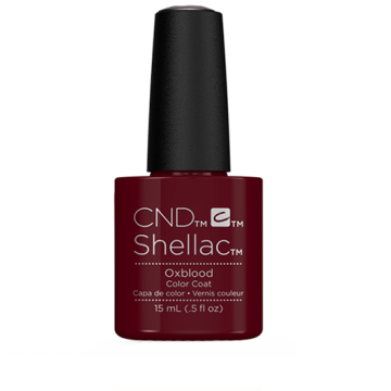 CND Shellac Semi-Permanent Nail Polish Jumbo Oxblood 15ml