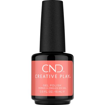 CND Creative Play Gel Semi-Permanent Nail PolishJasmin Salmon 15ml