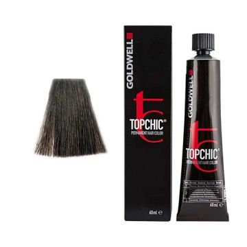 Vopsea de par permanenta Goldwell Topchic 4G Castaniu 60ml