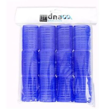 Curlers Kiepe velcro D40 blue